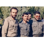 حسن شفیع‌زاده در کنار علی شمخانی | منبع: خبرگزاری فارس