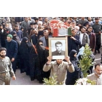 حسن آقاسی‌زاده شعرباف-مراسم تشییع | منبع: خبرگزاری دفاع مقدس