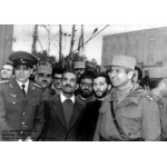 جواد فکوری در کنار شهید رجایی | منبع: موسسه مطالعات تاریخ معاصر ایران