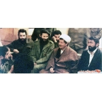 سیدمجتبی هاشمی در کنار حجت‌السلام هاشمی رفسنجانی و سیدمحمد غرضی | منبع: نوید شاهد