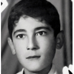 حمید باکری در کودکی