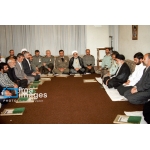 مراسم اهدای مدال نصر توسط آیت‌الله خامنه‌ای به جمعی از فرماندهان دفاع مقدس ـ خرداد 1379